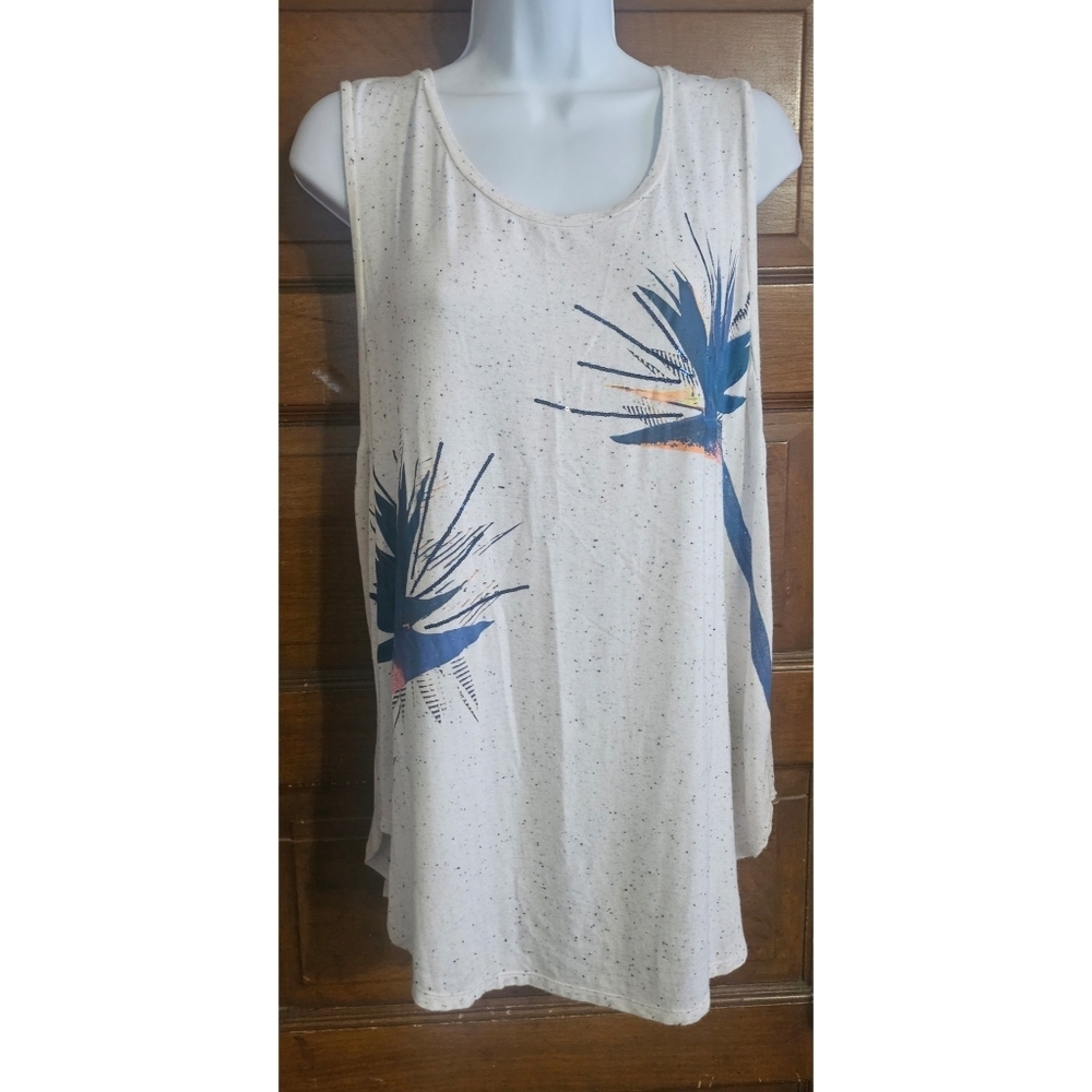 Apt. 9 Women's Sleeveless Top with Tropical Print